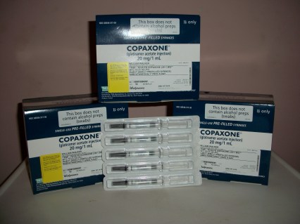 Copaxone boxes and Syringes! Copaxone