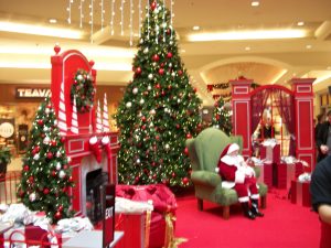 Santa at the Mall